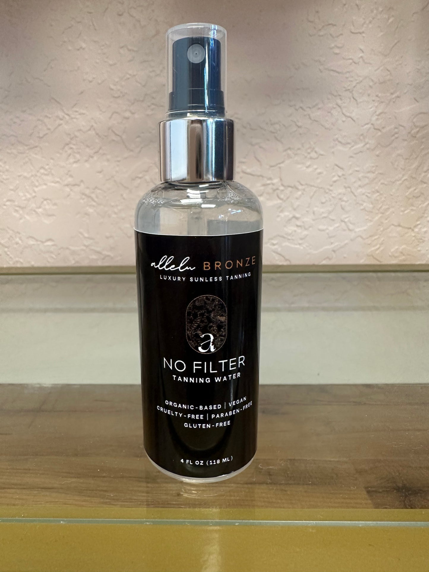 Allelu Bronze No Filter Clear Sunless Spray