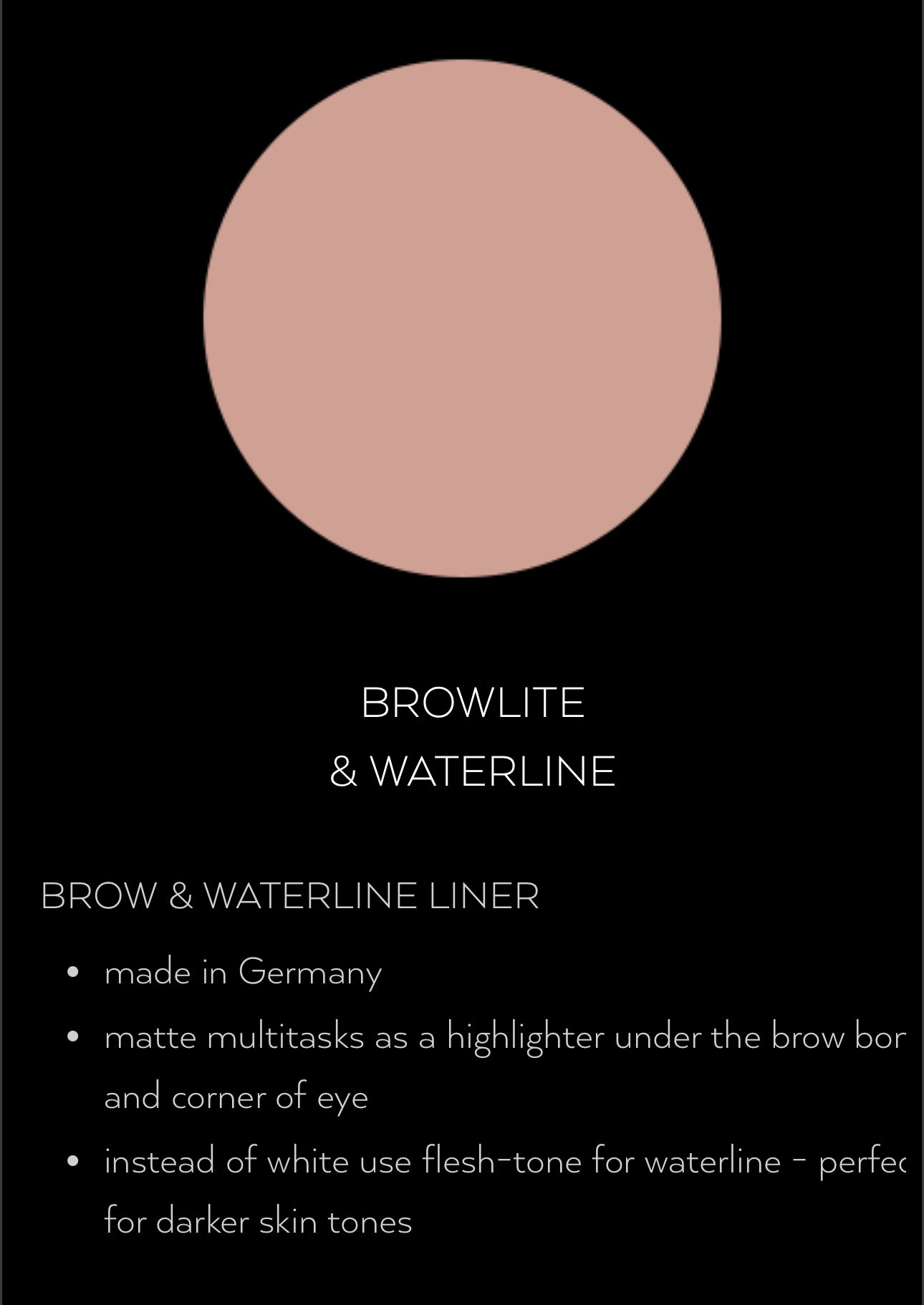 Allelu Browlite & waterline
