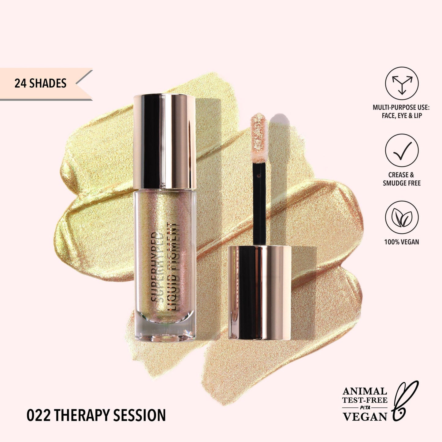 Moira Cosmetics - Superhyped Liquid Pigment (022, Therapy Session)
