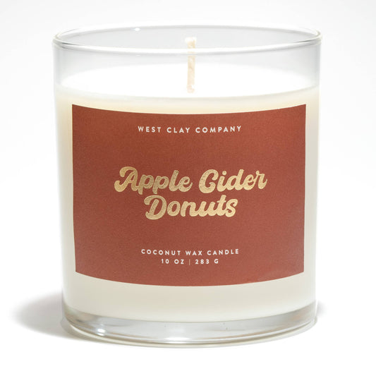 Apple Cider Donuts Candle - Fall Candles 2024 NEW Scents!: Box