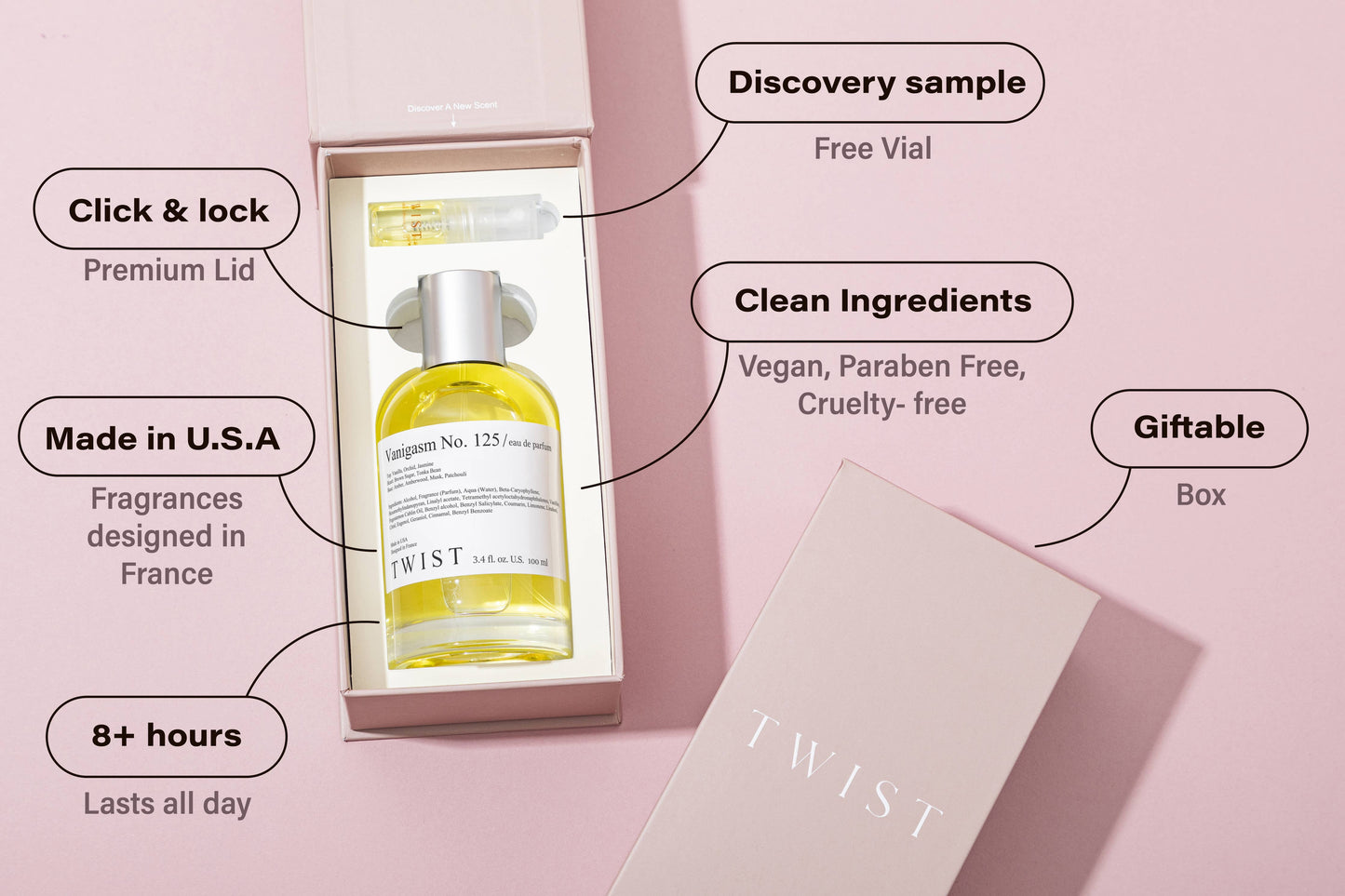 Vanigasm No. 125 Inspired by Kay. Vanilla 28 Perfume