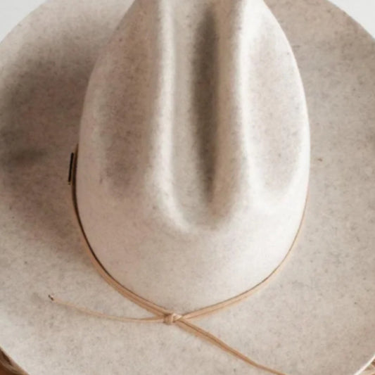 Gigi pip - Ezra Western Hat : Mix Grey S/M