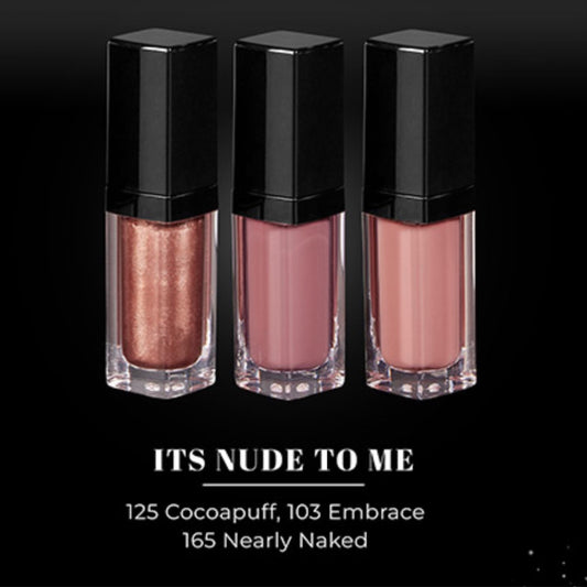 Holiday Lipgloss Trio It’s nude to me