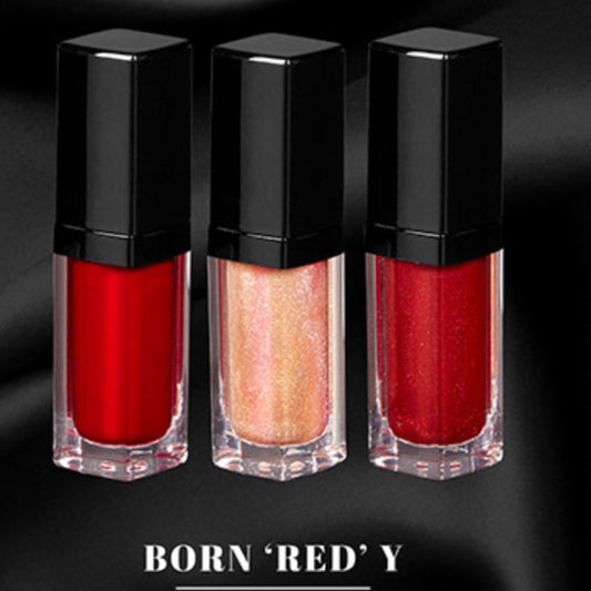 Holiday Lipgloss Trio Born ‘Red’y