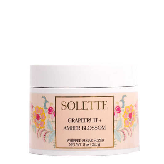 Solette - Grapefruit + Amber Blossom Whipped Sugar Scrub